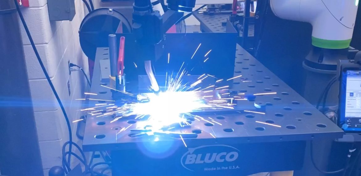 Welding with the FANUC CRX-10iA cobot