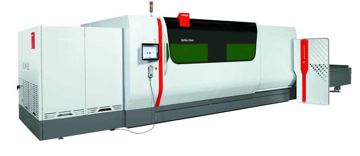 The Bystronic ByStar Fiber 20kW laser cutter
