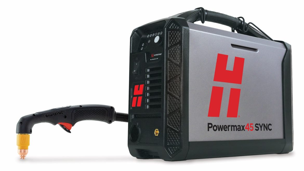 Hypertherm_Powermax45 SYNC_Image The Hypertherm Powermax45 SYNC plasma cutter