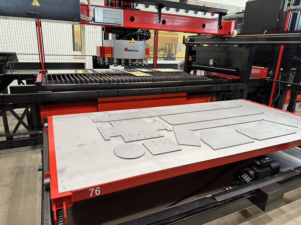 The TK 3015 EU S stacking parts